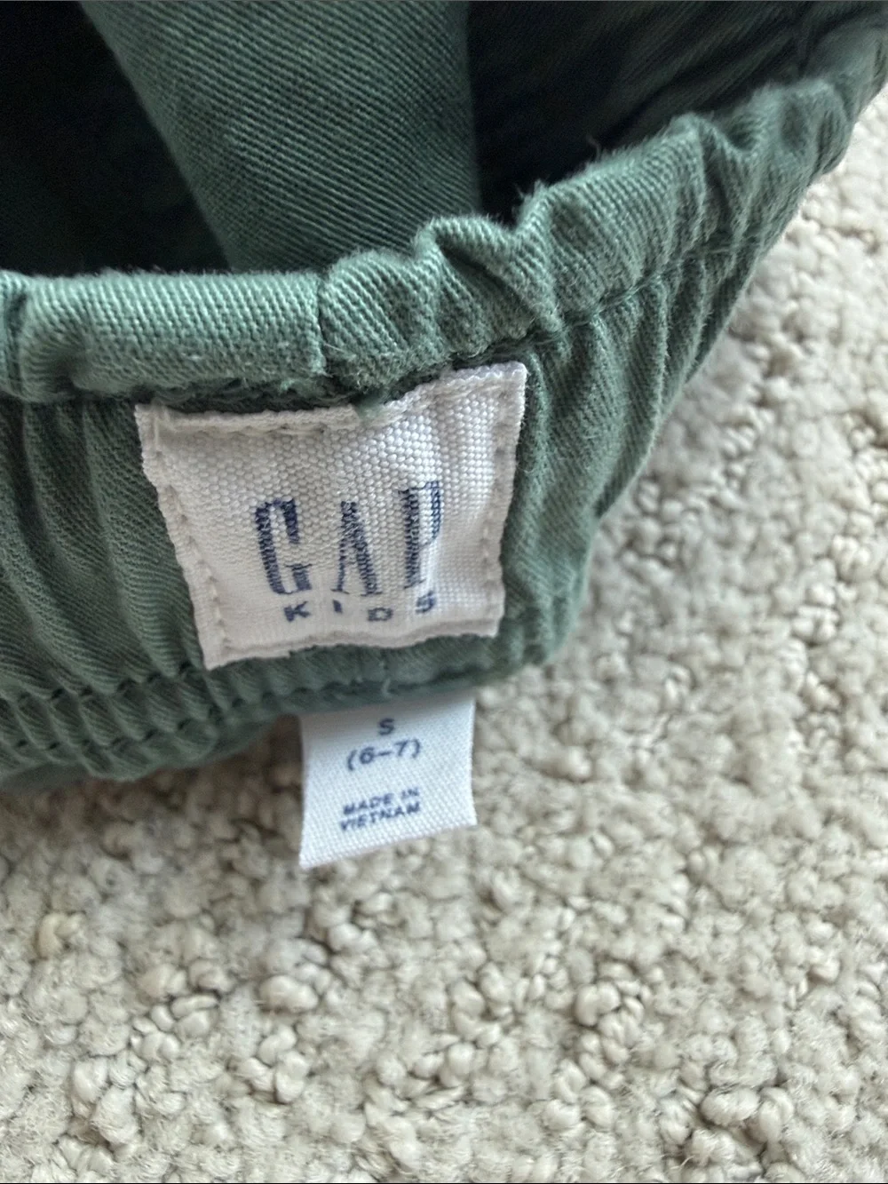 GAP Kids Green Drawstring Casual Shorts